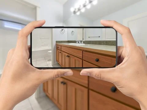 Bathroom interior Foto stock