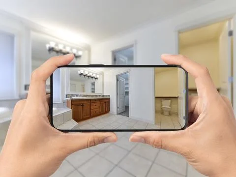 Bathroom interior Stock Photos