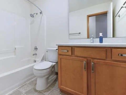 Bathroom interior Stock Photos