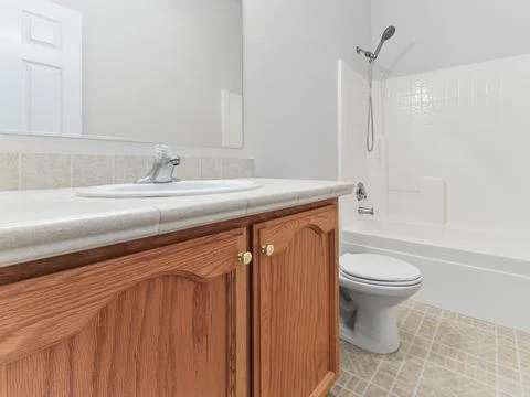 Bathroom interior Stock Photos