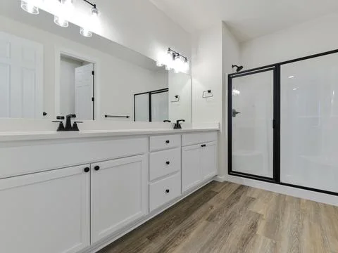Bathroom interior Stock Photos