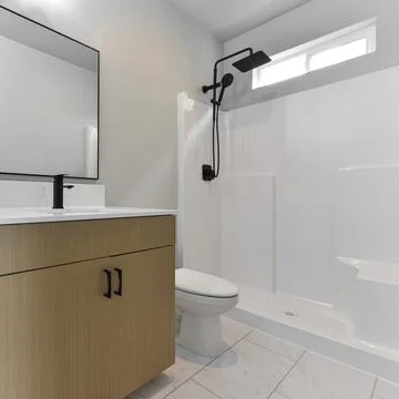 Bathroom interior Stock Photos