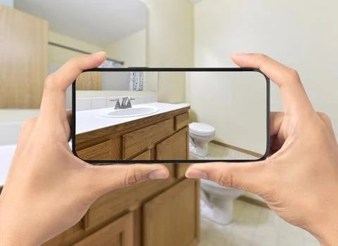 Bathroom interior 写真素材