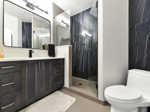 Bathroom interior Foto stock