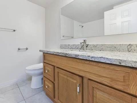 Bathroom interior Stock Photos