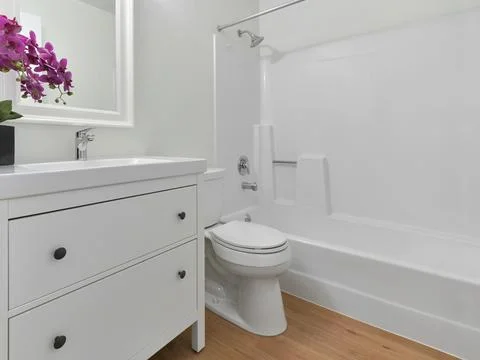 Bathroom interior Stock Photos