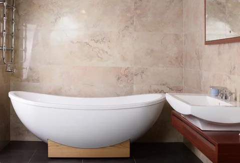 Bathroom interior Stock-Fotos