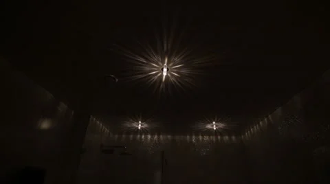 Bathroom light switch Stock Footage 53080236