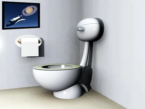 Bathroom Loo Stock Illustration