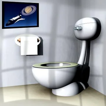 Bathroom Loo Stock Illustration