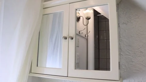 Bathroom Mirror Still image Stock Footage 101768249