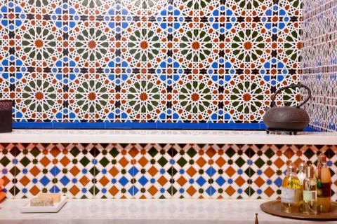 Bathroom morocco Stock Photos
