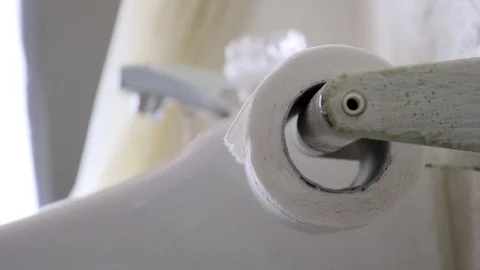 Bathroom Paper Towel B Stock Footage 101768301