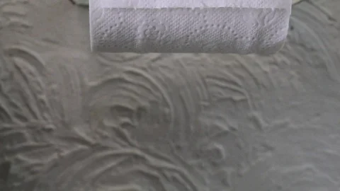 Bathroom Paper Towel Tilt Up Stock Footage 101768284