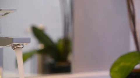 Bathroom range master bedroom. Modern bathroom in a new house Stock Footage 101860727