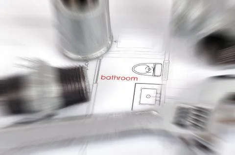 Bathroom renovation Stock Photos