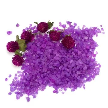 Bathroom salt Stock Photos