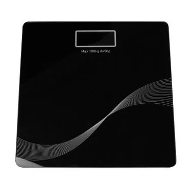 Bathroom scale isolated Stock-Fotos
