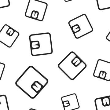 Bathroom scale weigher seamless pattern background. Business concept vector i Illustrazione stock