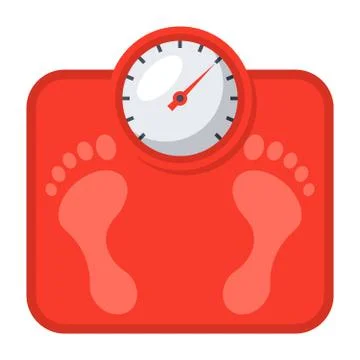 Bathroom Scales Icon Stock Illustration