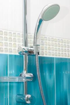 Bathroom shower Stock Photos
