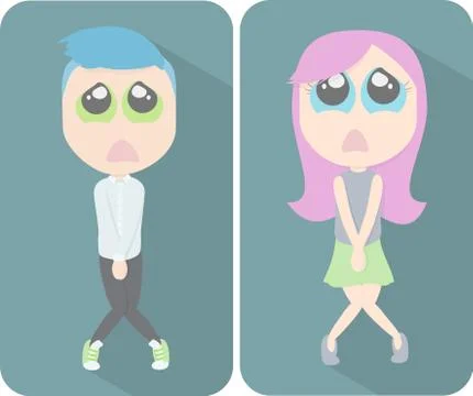 Bathroom signs Stock Illustration