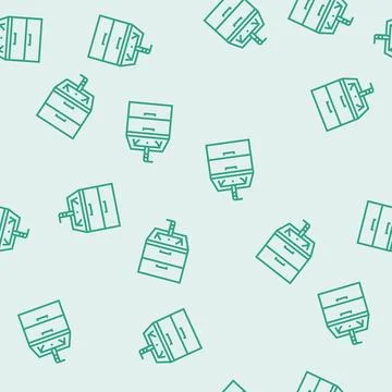 Bathroom sink line seamless pattern Stock-Illustration