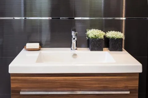 Bathroom Sink Stock Photos