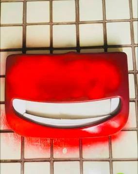 Bathroom smiles Stock Photos