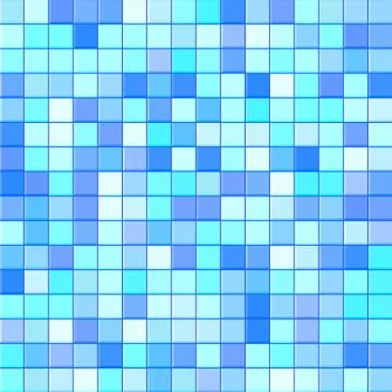 Bathroom tile background Stock Illustration