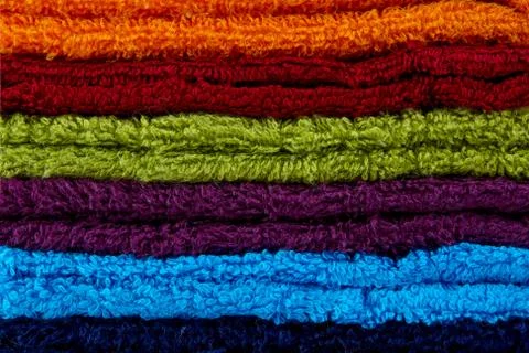 Bathroom towels Stock Photos