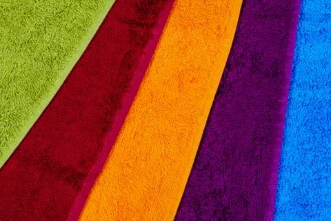 Bathroom towels Stock Photos