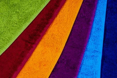 Bathroom towels Stock Photos