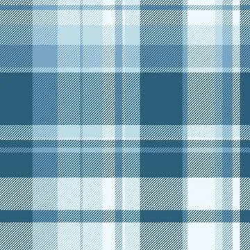 Bathroom vector check background, 70s fabric textile seamless. Linen plaid .. Stock Illustration