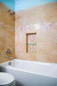 Bathrooom Remodel Finished Stock Photos