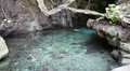 Baths of Aphrodite. Pond with crystal clear cold water, Cyprus HD Footage