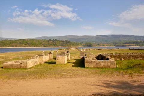 Baths of Bande. Stock Photos