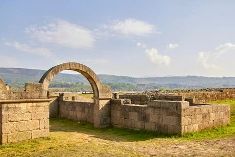 Baths of Bande. Stock Photos