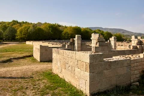 Baths of Bande. Stock Photos
