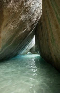 The Baths, British Virgin Islands Stock Photos