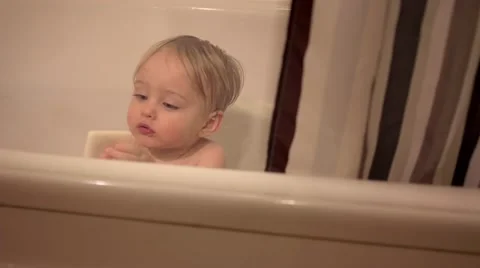 Bathtime fun Stock Footage 59120394