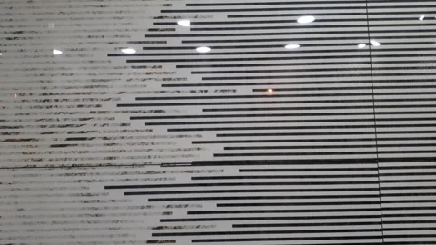 Bathtoom and wall tiles Stock Footage 310659353