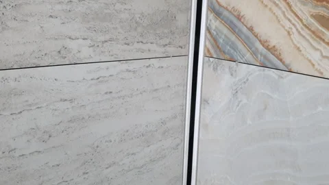 Bathtoom and wall tiles Stock Footage 310659453