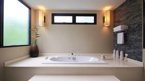 Bathtub design Stock Footage 63977382