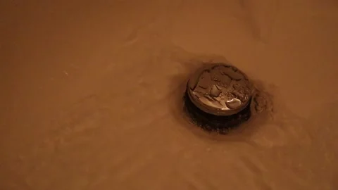 Bathtub Drain Stock Footage 165706763