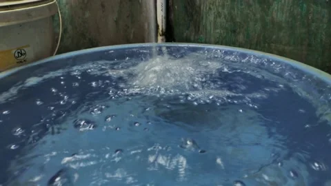 Bathtub full of water Stock Footage 209127245