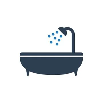 Bathtub Icon Stock Illustration