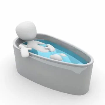 Bathtub Stock Illustration