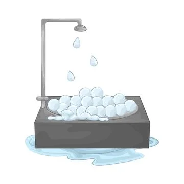 Bathtub Illustration Stock Illustration