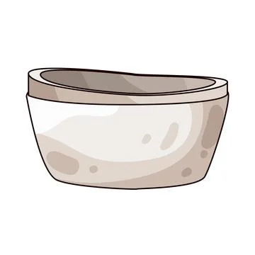 Bathtub illustration Stock Illustration